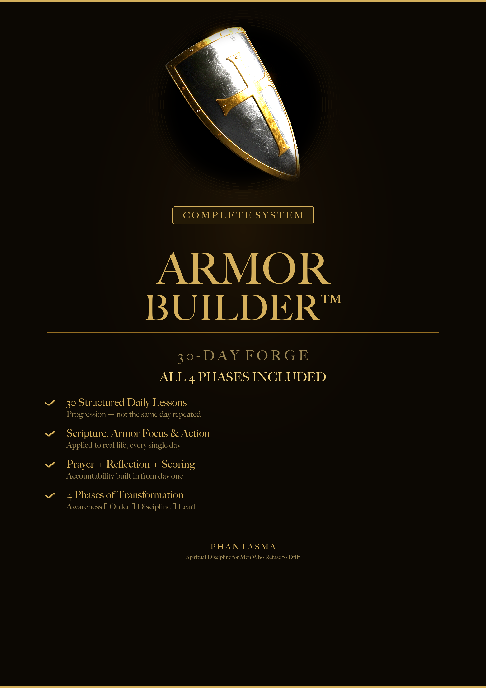 The Armor Builder™ — 30-Day Spiritual Discipline System